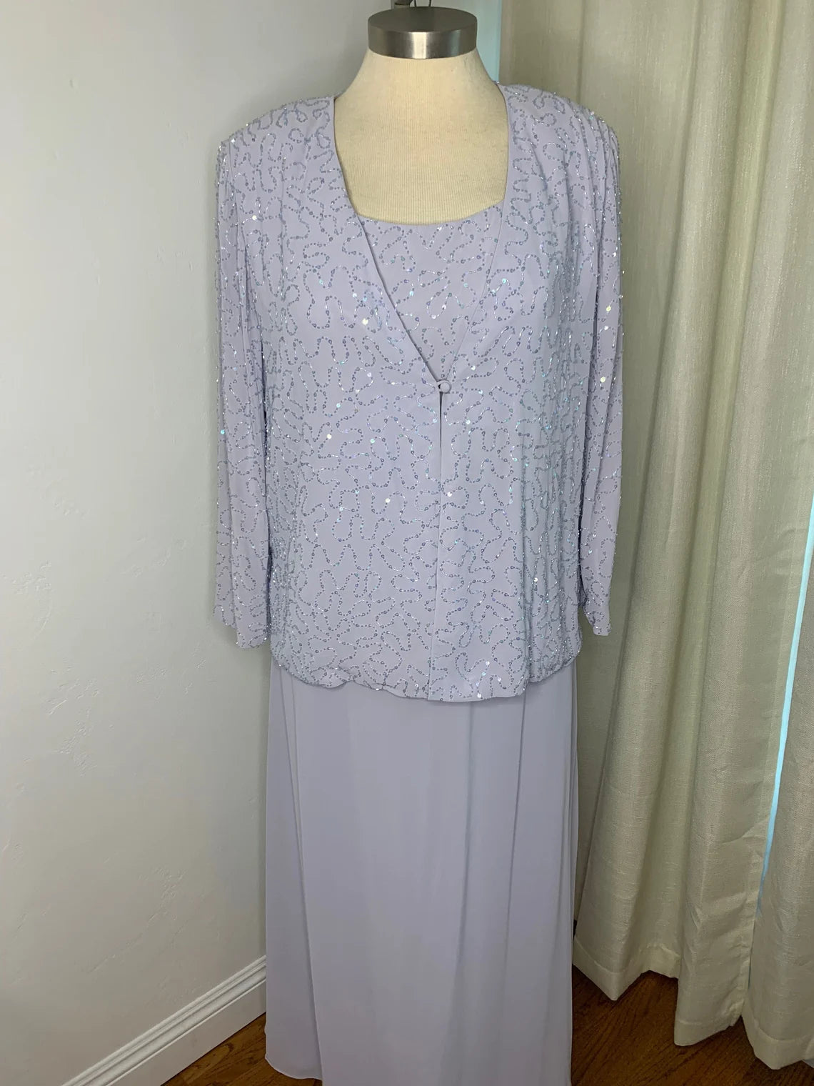 Lilac Vintage Mother Of The Bride Dress Two Piece Formal Dress With Beaded Jacket Corduroy Jacket Velvet Jacket Brocade Jacket Lilac Vintage Mother Of The Bride Dress Two Piece Formal Dress With Beaded Jacket Corduroy Jacket Velvet Jacket Brocade Jacket