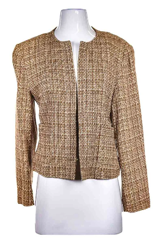 Vintage 80's John Paul Richard Jacket Tiered Jacket Buttoned Jacket Zippered Jacket