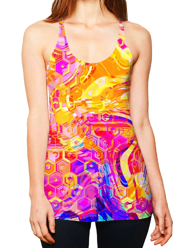 Ornate Drip Women's Tank peekaboo tank top
