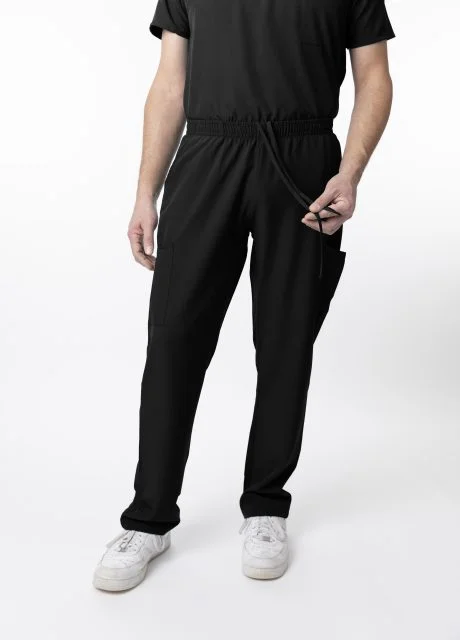 2201 - 4 Flex Scrub Pants Casual Plaid Pants