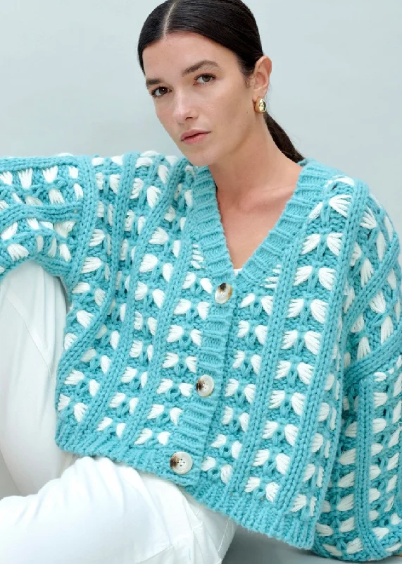 Hannah Cardigan Nylon Fabric Polyester Fabric Spandex Fabric
