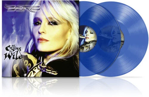 Doro: Calling The Wild 2000 - (Colored Vinyl Blue Limited Edition Gatefold LP Jacket 2 LP) 2023 Release Date: 4/7/2023 Rayon Jacket Velvet Jacket Corduroy Jacket Doro: Calling The Wild 2000 - (Colored Vinyl Blue Limited Edition Gatefold LP Jacket 2 LP) 2023 Release Date: 4/7/2023 Rayon Jacket Velvet Jacket Corduroy Jacket