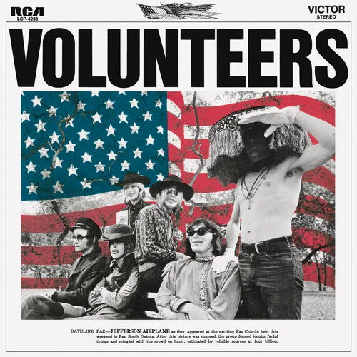 Jefferson Airplane: Volunteers 1969 (Vinyl Gatefold 180gm LP Jacket Remastered) 2021 Release Date: 2/26/2021 Fleece Fabric Down Fabric Feather Fabric Jefferson Airplane: Volunteers 1969 (Vinyl Gatefold 180gm LP Jacket Remastered) 2021 Release Date: 2/26/2021 Fleece Fabric Down Fabric Feather Fabric
