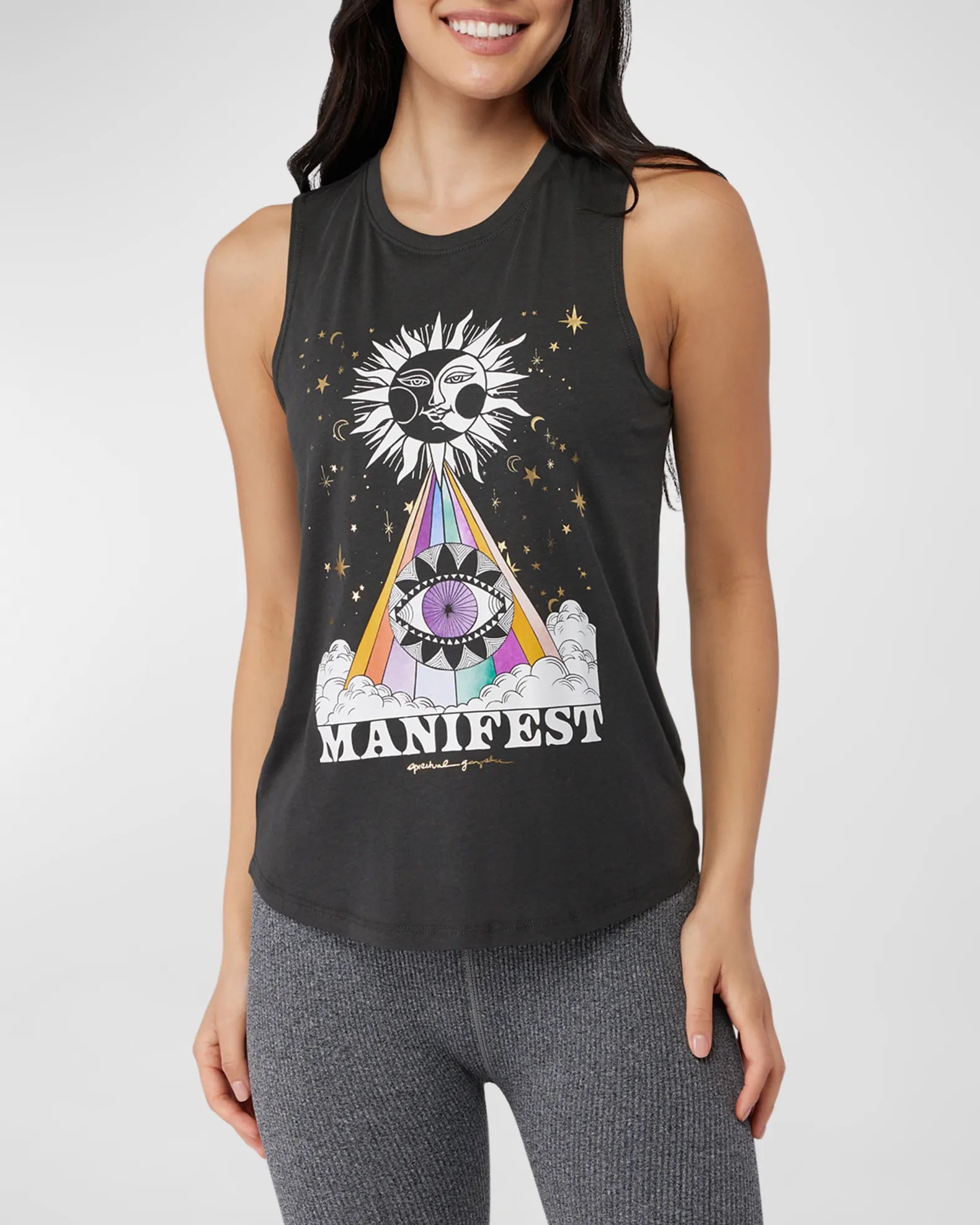 Manifest Muscle Tank fitness tank top