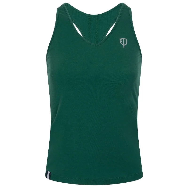 Womens 5.0 Tank Top Pritchard Green - 2025 cherry red tank
