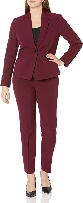 Le Suit Formal One Button Jacket Two Piece Pan Suit Tailored Jacket Straight Jacket A-Line Jacket Le Suit Formal One Button Jacket Two Piece Pan Suit Tailored Jacket Straight Jacket A-Line Jacket
