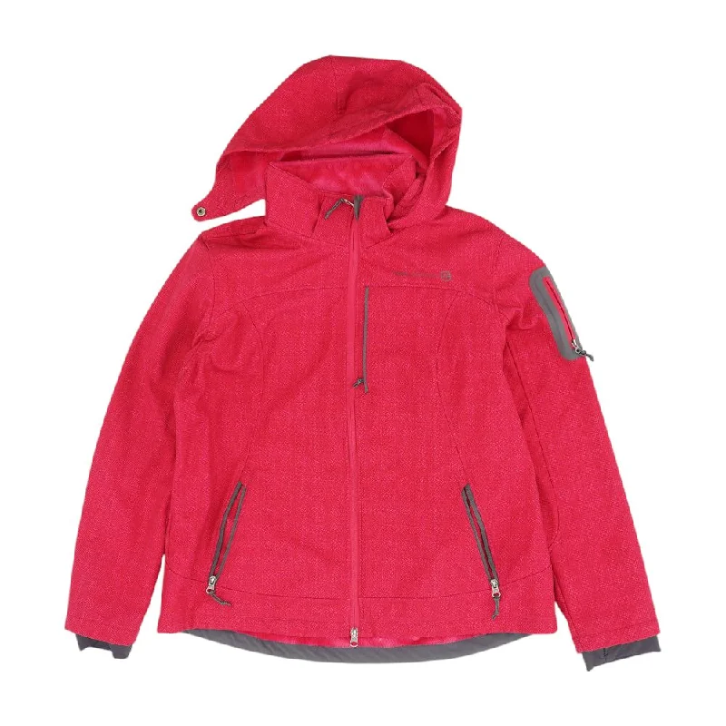 Magenta Solid Active Jacket Appliqued Jacket Beaded Jacket Sequined Jacket