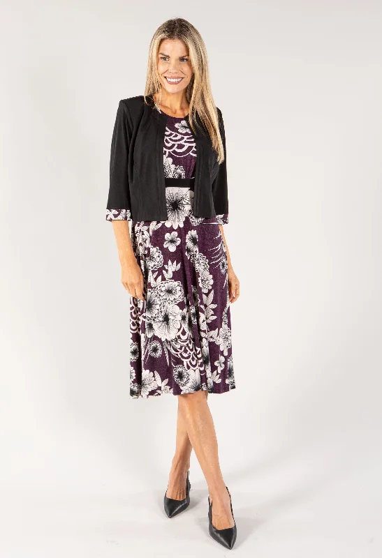 Two Piece Floral Dress and Jacket Collared Jacket Crew Neck Jacket Turtle Neck Jacket Two Piece Floral Dress and Jacket Collared Jacket Crew Neck Jacket Turtle Neck Jacket