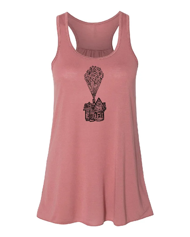 Adventure : Women's Flowy Tank cropped tank top