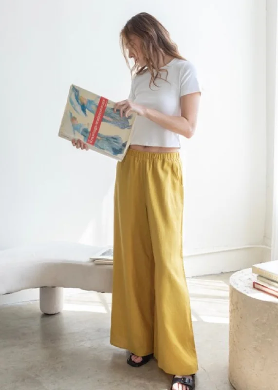 Anna Pants Trendy Wide-Leg Pants