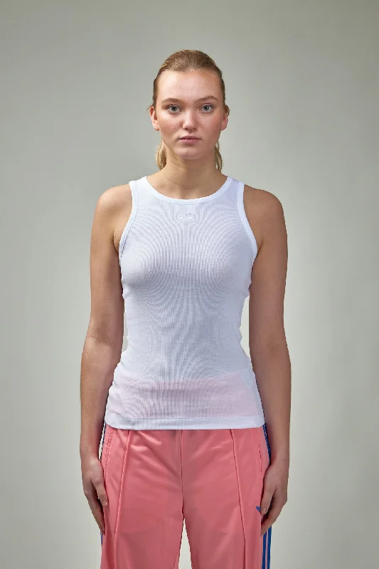 Soft Cotton Rib Tank Top bright tank top