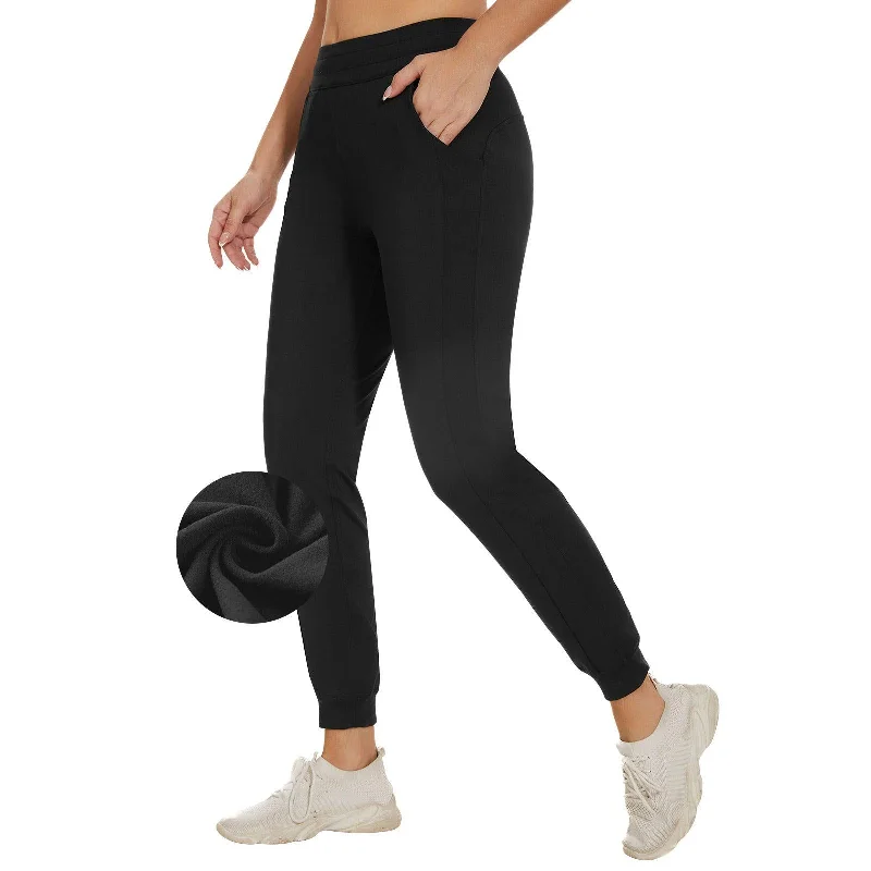 Women's Fleece Lined Jogger Pants LB12W Trendy Printed Pants