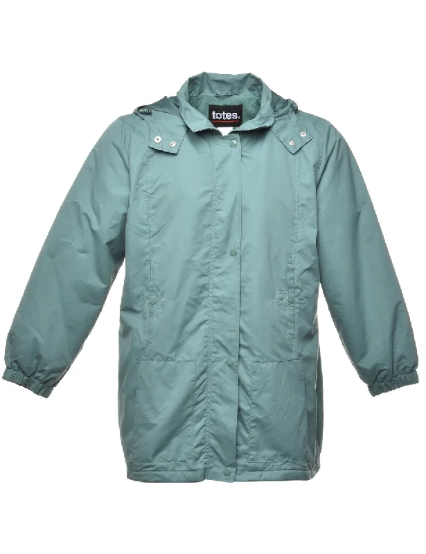 Zip Front Olive Green Jacket - L Quilted Jacket Puffer Jacket Insulated Jacket