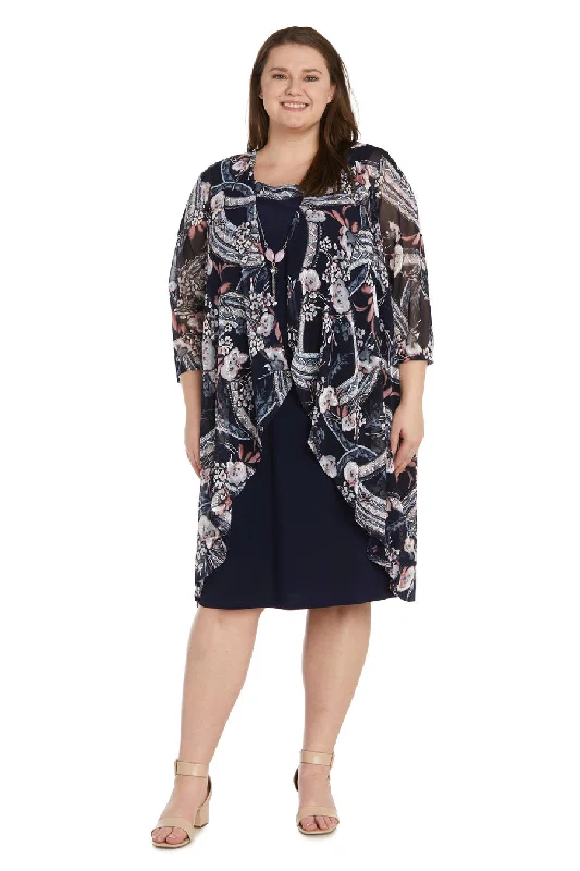 R&M Richards 9447W Plus Size Print Short Jacket Dress Jersey Jacket Tulle Jacket Batik Jacket R&M Richards 9447W Plus Size Print Short Jacket Dress Jersey Jacket Tulle Jacket Batik Jacket