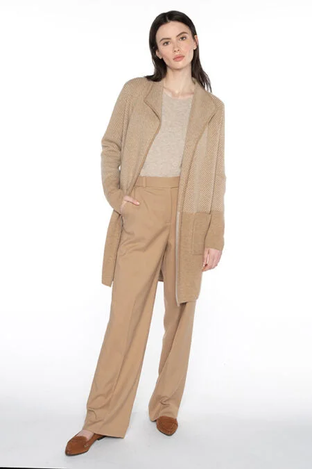 Kinross Cashmere Doubleknit Jacquard Cardigan Nylon Fabric Polyester Fabric Spandex Fabric Kinross Cashmere Doubleknit Jacquard Cardigan Nylon Fabric Polyester Fabric Spandex Fabric