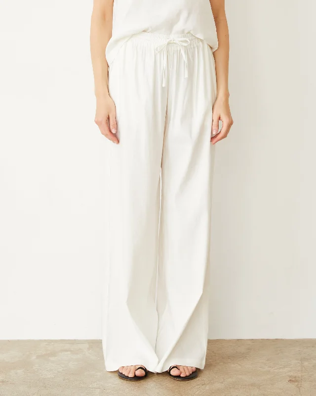 Linen Wide Leg Pant Trendy Wide-Leg Pants