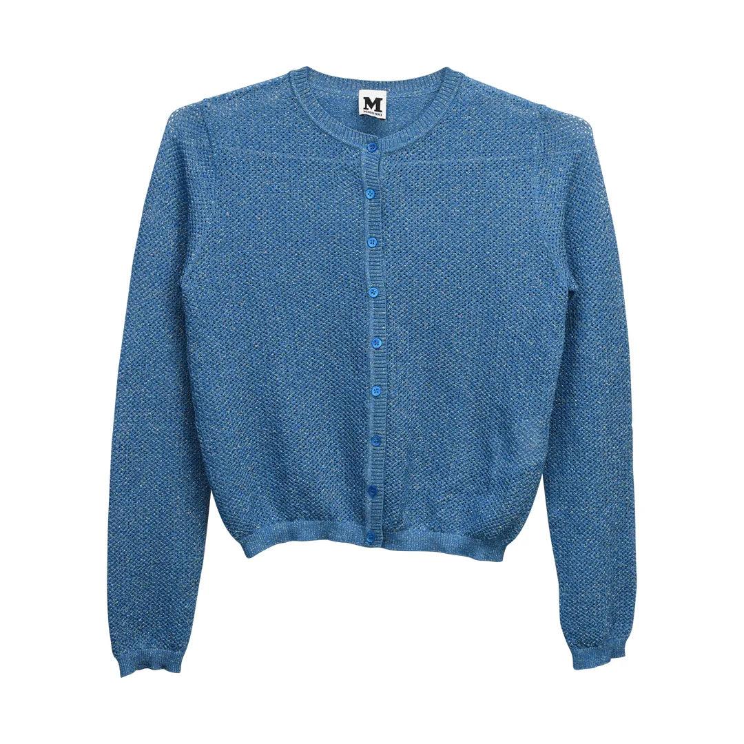 M Missoni Cardigan - Women's 42 Boat Neck Shawl Collar Notched Collar