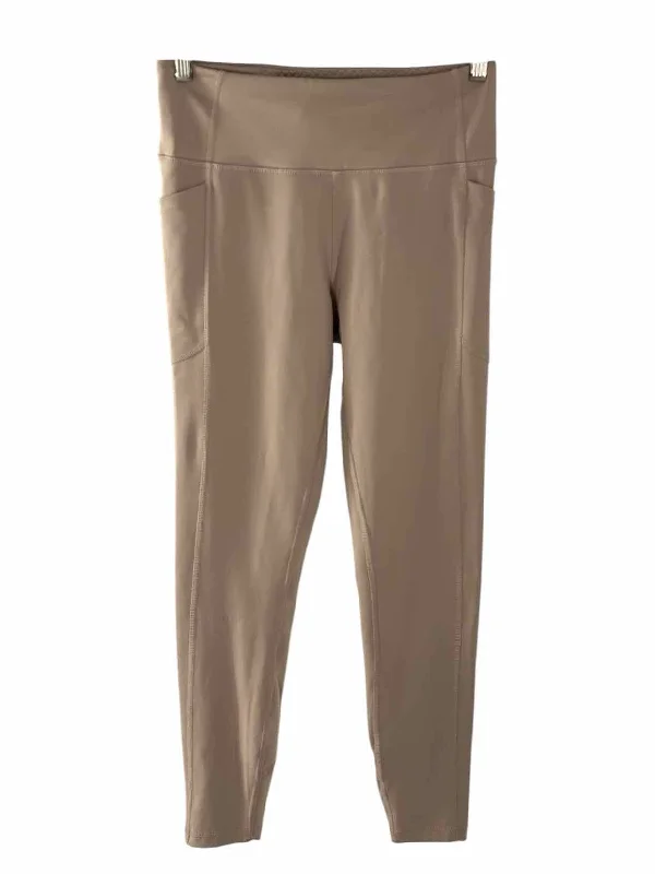 VSX SPORT Size M Beige Athletic Pants Soft Stretch Leggings