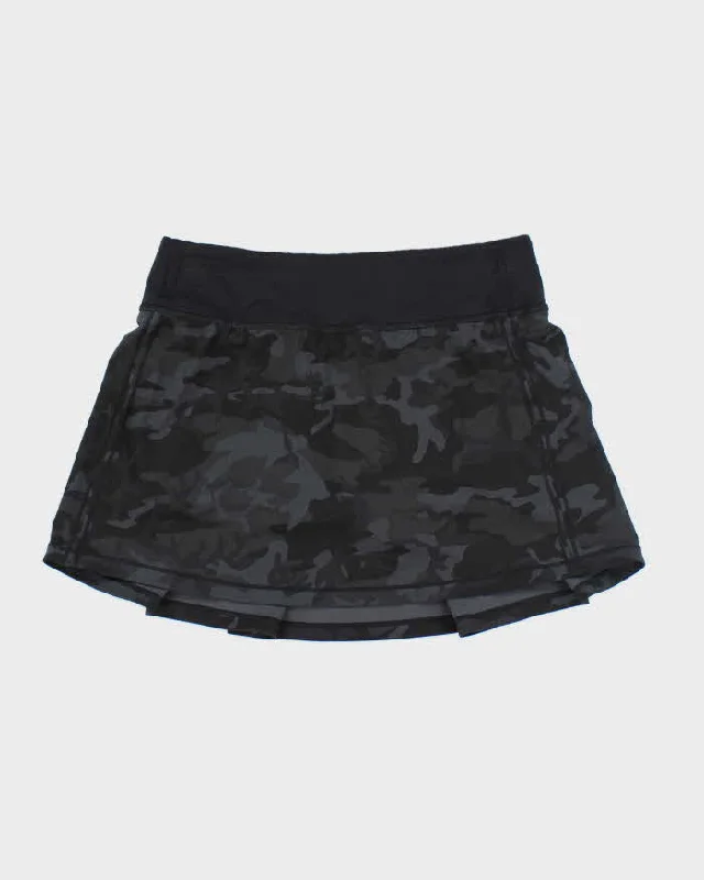 Lululemon Camouflage Skirt - XS pleated skirt texture