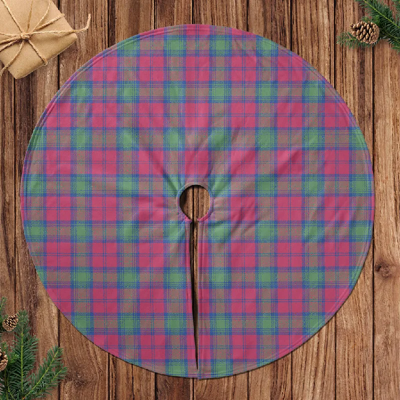 Lindsay Ancient Tartan Christmas Tree Skirt linen skirt breathable