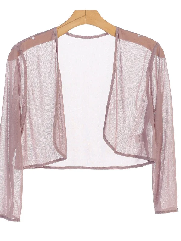 Mauve S Chiffon Formal Bolero Evening Jacket Sale Front Pockets Side Pockets Patch Pockets Mauve S Chiffon Formal Bolero Evening Jacket Sale Front Pockets Side Pockets Patch Pockets
