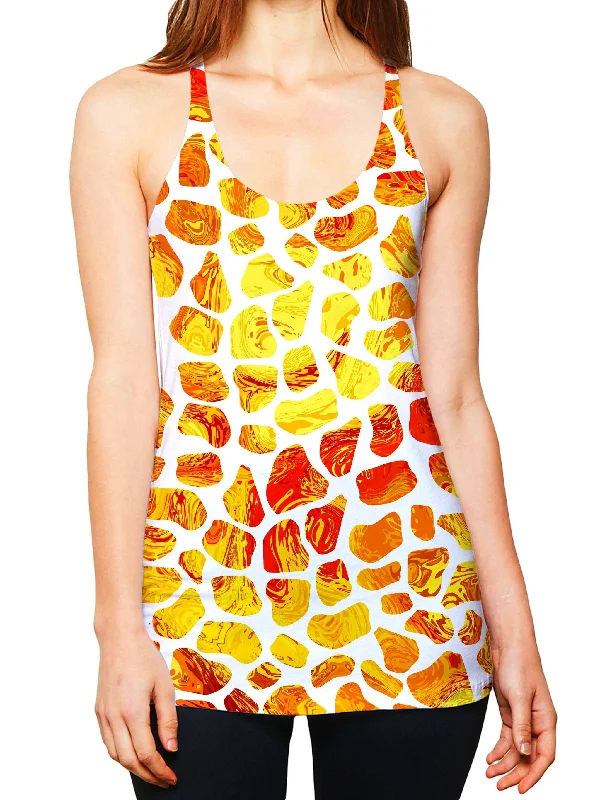 Giraffe Pattern Women's Tank workout tank top