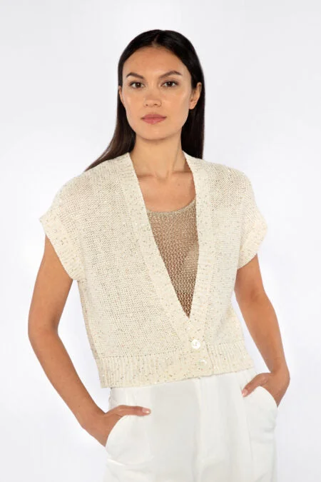 Kinross Cashmere Sequin Cap Sleeve Cardigan Denim Fabric Leather Fabric Suede Fabric Kinross Cashmere Sequin Cap Sleeve Cardigan Denim Fabric Leather Fabric Suede Fabric