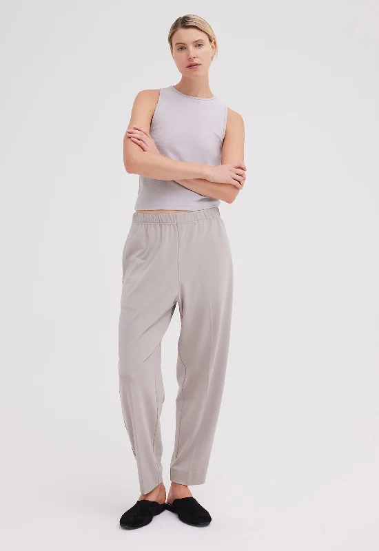 Wells Elasticated Pant - Dark Washi Neutral Comfortable Jogger Trousers