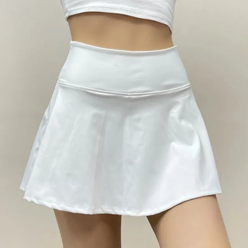 White Tennis Skirt modal blend skirt