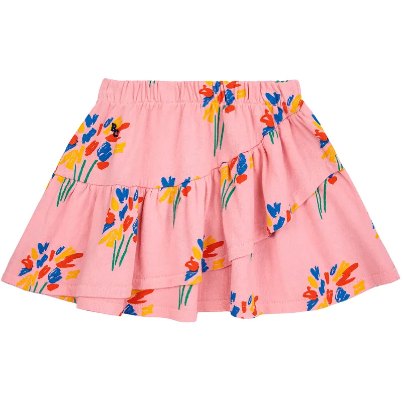 Fireworks All Over Ruffle Skirt by Bobo Choses lace skirt elegant