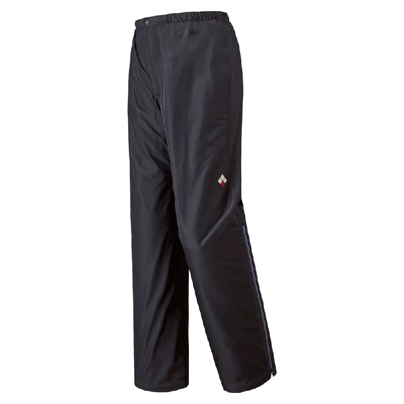 Montbell Women's Pants Rain Dancer - GORETEX Waterproof Relaxed High-Waist Trousers