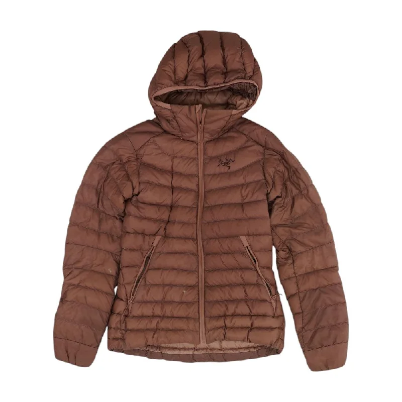 Mauve Solid Puffer Jacket Plaid Jacket Tartan Jacket Houndstooth Jacket