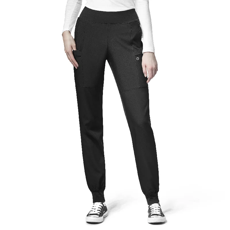 5555 - Womens' Cargo Jogger Pant Trendy Printed Pants