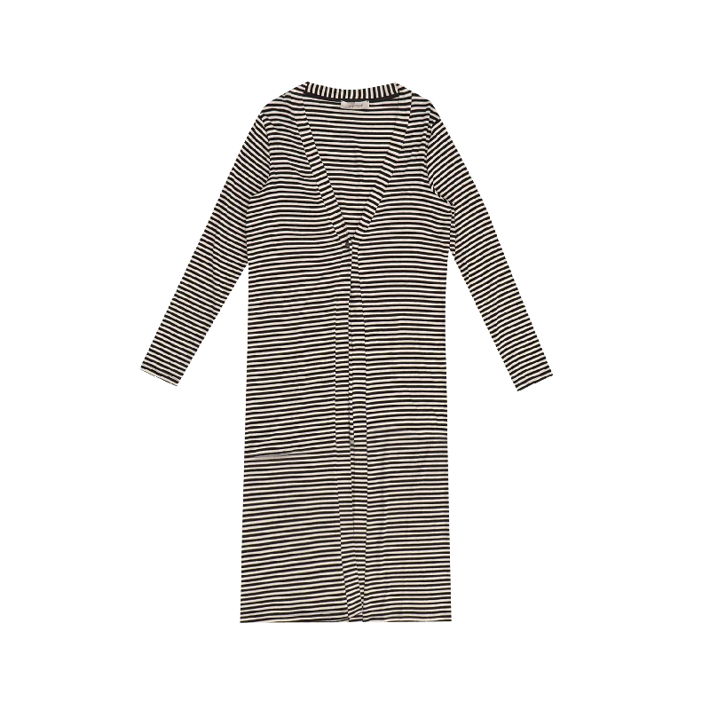 Peperosa - Cardigan - Black/White Layered Multi-layer Single Layer