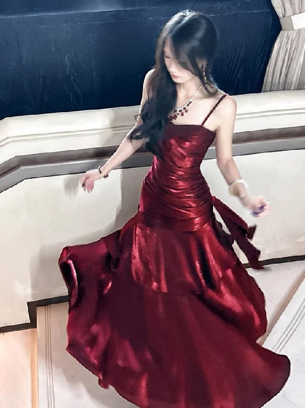 Modest Mermaid Spaghetti Straps Long Prom Dresses Birthday Party Dress Evening Gowns Tunics Bestseller popular Modest Mermaid Spaghetti Straps Long Prom Dresses Birthday Party Dress Evening Gowns Tunics Bestseller popular