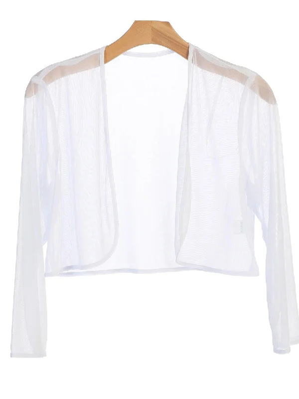 White 3XL Chiffon Formal Bolero Evening Jacket Sale Denim Jacket Leather Jacket Suede Jacket White 3XL Chiffon Formal Bolero Evening Jacket Sale Denim Jacket Leather Jacket Suede Jacket