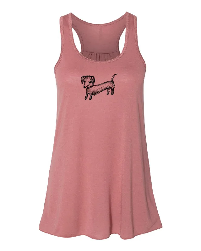 Dog: Women's Flowy Tank lace tank top