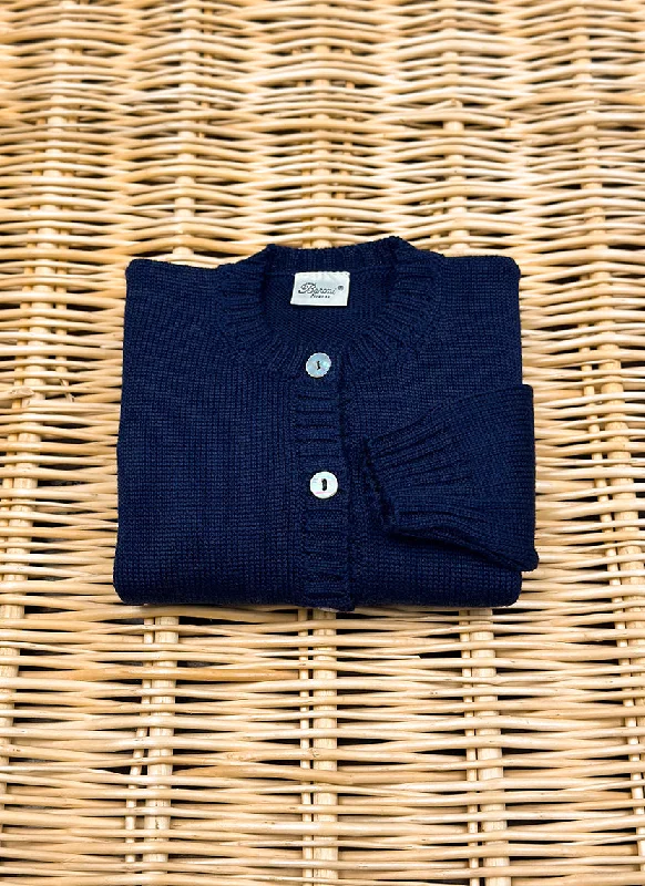Merinos Wool Cardigan Iron Safe Non-Iron Wrinkle Free