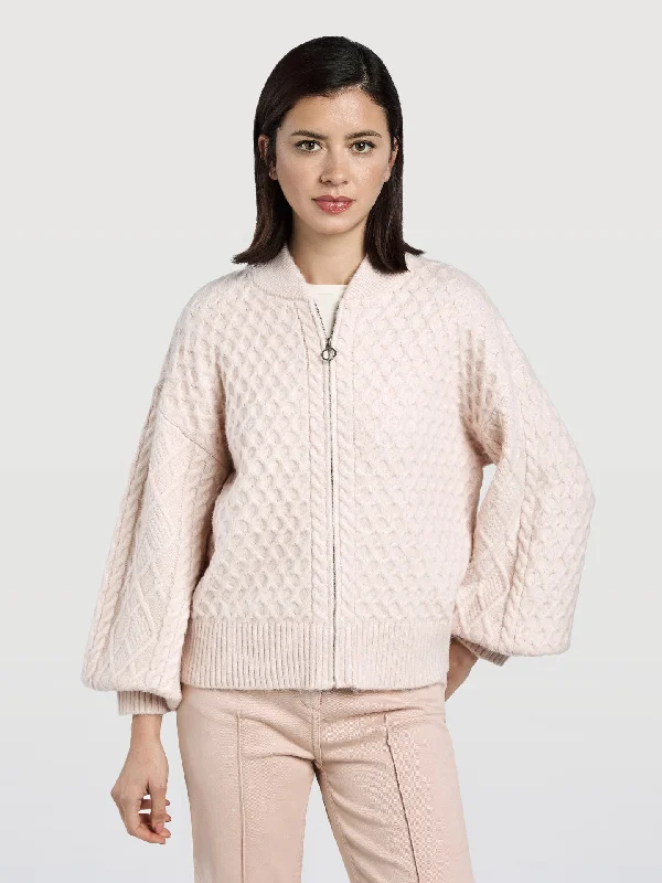 Cable Knit Zip Up Cardigan Hooded Cardigan Collared Cardigan Shawl Collar