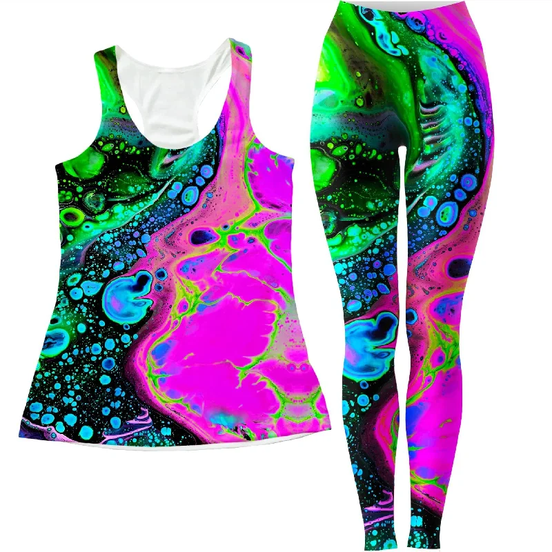 Jasper Sea Women's Tank and Leggings Combo off shoulder tank