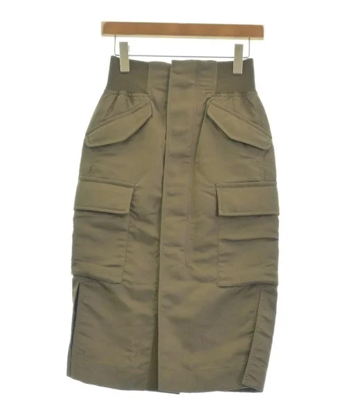 sacai Long/Maxi length skirts breathable skirt fabric