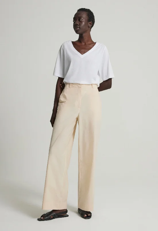 Adrien Cotton Pant - Yuzu Comfy Zip-Up Pants