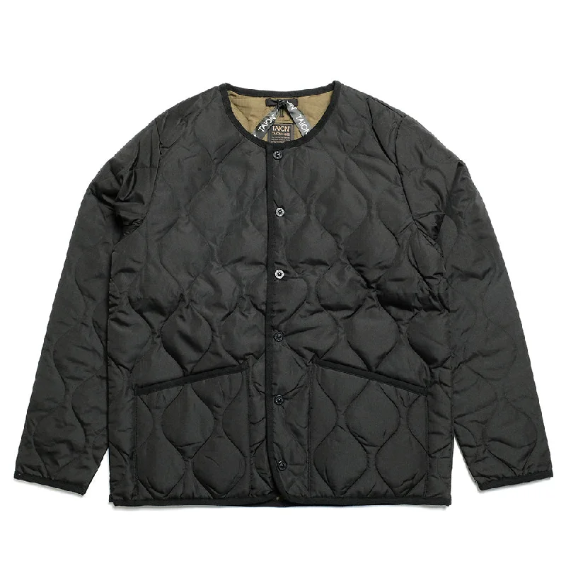 TAION - Military Crew Neck Down Jacket - TO-104B2ML-1 Faux Fur Jacket Real Fur Jacket Shearling Jacket TAION - Military Crew Neck Down Jacket - TO-104B2ML-1 Faux Fur Jacket Real Fur Jacket Shearling Jacket