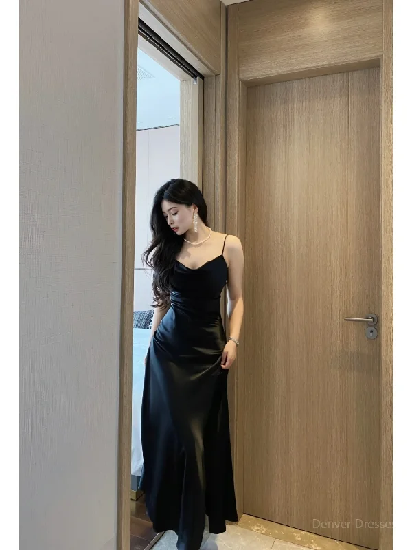 Black Party Dresses For Teens, Prom Dresses Styles On Sale, Formal Evening Dresses Gown Sequined Elegant Party