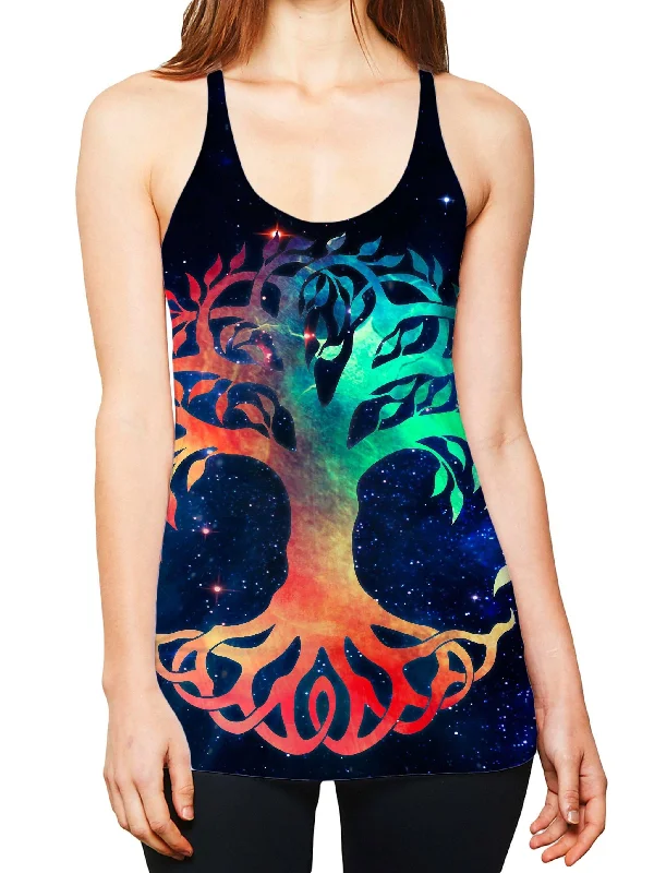 Tree of Life Women's Tank striped tank top