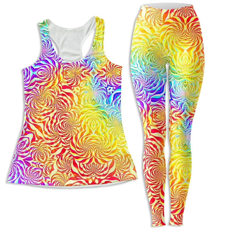 Sunrays Women's Tank and Leggings Combo boho tank top