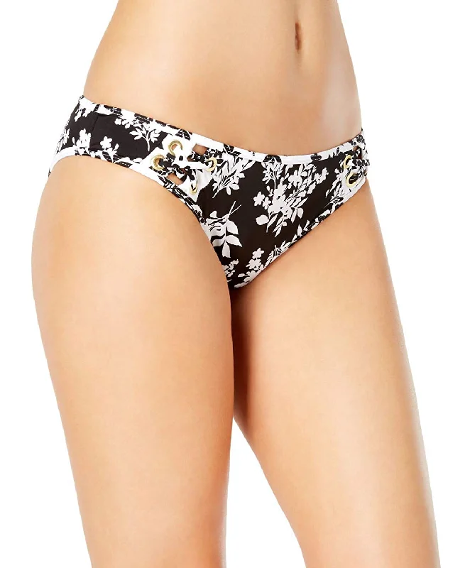 Bar III Women's Woodland Floral Printed Hipster Swim Bottoms, Black, M Stylish Cover-Up Set Bar III Women's Woodland Floral Printed Hipster Swim Bottoms, Black, M Stylish Cover-Up Set