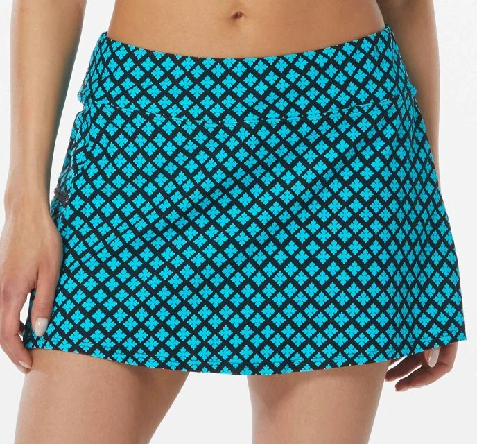 BEACH HOUSE SPORT PRINTED EMMA SWIM SKORT Trendy Swimsuit Bottoms