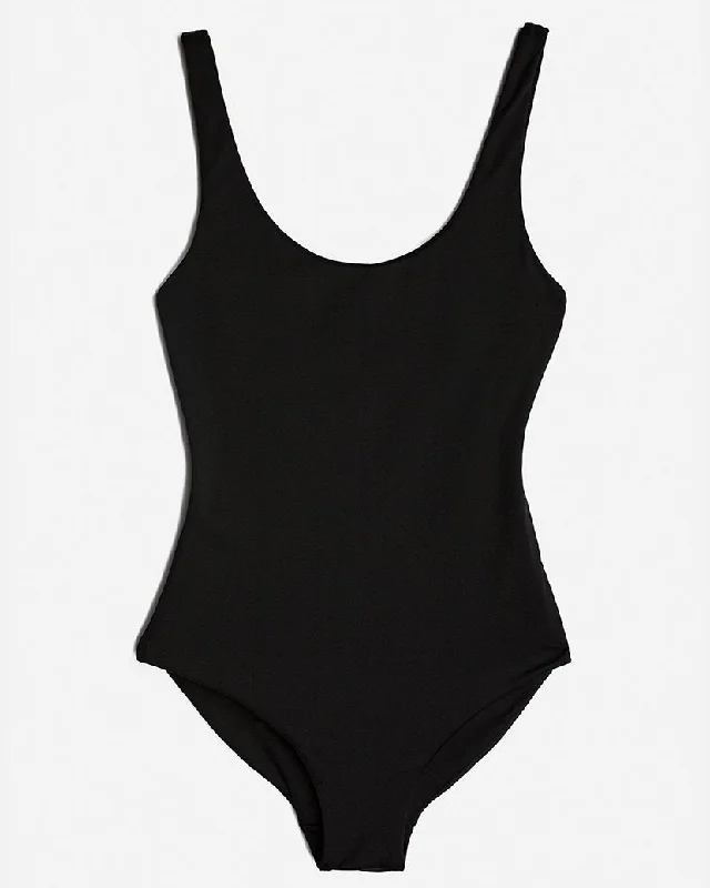 Onia Women's Kelly One-Piece Swimsuit, Black Vibrant Bikini Design