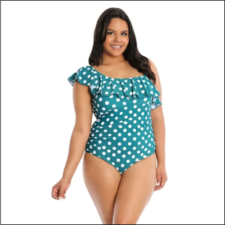 Lysa Women’s Plus Size Raya Ruffle Single Shoulder One Piece Swimsuit 0X 1X 2X 3X Vibrant Bikini Bottoms Lysa Women’s Plus Size Raya Ruffle Single Shoulder One Piece Swimsuit 0X 1X 2X 3X Vibrant Bikini Bottoms